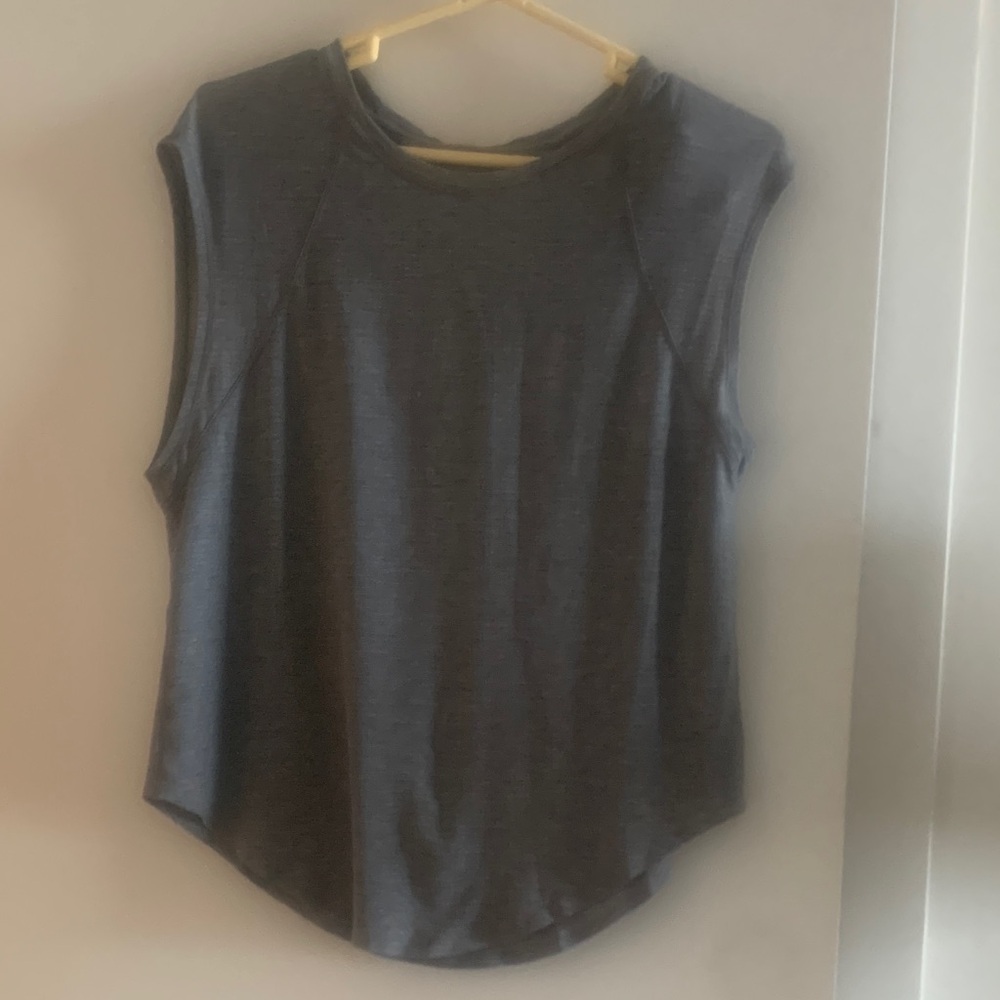 Sleeveless Gray Women's Top